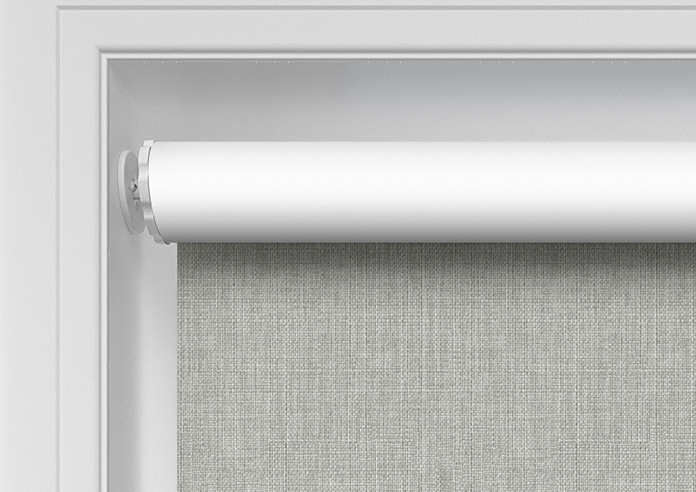 Nairn (Blackout), Angora Grey - Twist&Fit Roller Blind - Image 9